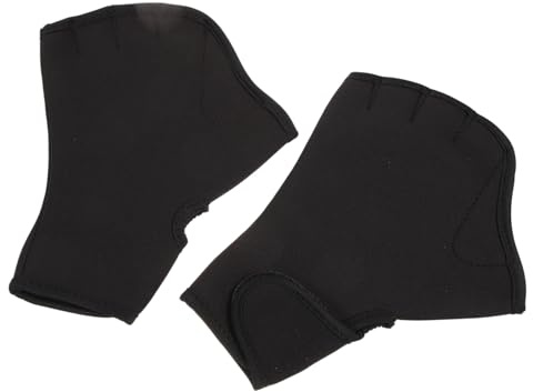 OFFSCH Guantes de Natación de Resistentes y Duraderos Protectores de Ajustables para Entrenamiento Acuático y Buceo Cómodos y Portátiles para Hombres y Mujeres