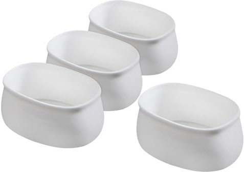 SHINEOFI 4 Piezas Organizador de Bolsitas de Té y Azucareros de Cerámica para Barra de Café, Contenedor de Bolsas de Café y Té, Accesorios para Cocina