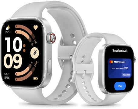 XIAOMI Redmi Watch 6 NFC silvergrå