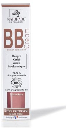 BB Cream HA Color Rosa - Naturado - biologica certificata - 50 ml