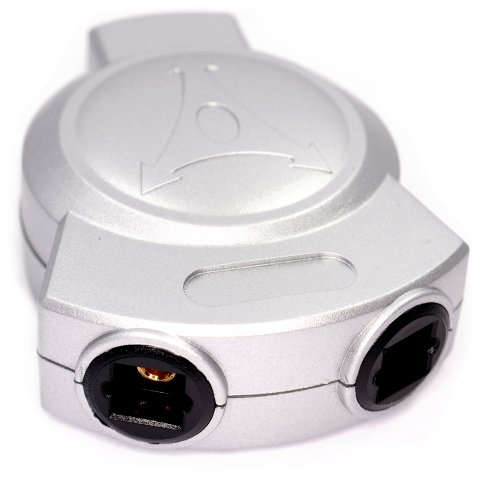 kenable 2 Wege TOS Optisches Toslinkkabel Kabelverteiler Y-Adapter Adapter 1 Gerät Zum 2 Verstärker
