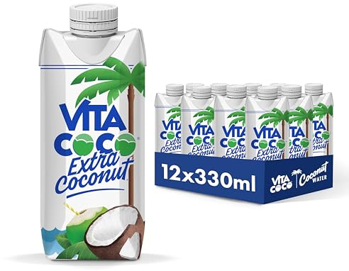 Vita Coco Extra Coconut Water Multipack - 12x330 ml - Vitamin C & Potassium