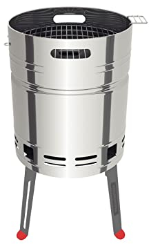 Tramontina Grilltonne, Grillfass, BBQ, Holzkohlegrill, Grill, Edelstahl