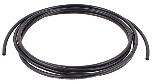 Growment 6 mm x 4 mm pneumatique compresseur d'air PU tuyau tuyau 3 mètres noir