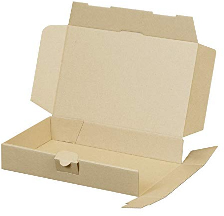 Maxibriefkartons 240 x 160 x 45 mm braun DIN A5 Maxibrief Versandkarton Warensendung Büchersendung (50) | Versandkarton für Warensendung und Büchersendung