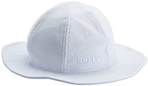 Levi's Damen Terry Rounded OV Bucket Hat, Light Blue, M