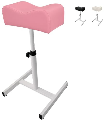 Beltom® Einstellbar Fußpflege Pediküre Beinauflage Beinstütze tragbar Fußstütze Maniküre - Pink