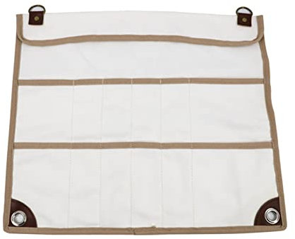 JPSDOWS Cuchillos | Bolsa Almacenamiento para Colgar vajilla Camping | Bolsa Colgante Almacenamiento Organizador Utensilios con múltiples Compartimentos para Picnic