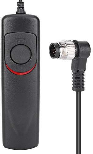 Shutter Release Remote Control Cable for Nikon D300 D300s D700 D800 D810 D800E D4 D3 D4s D3X, Half-Press Autofocus Long Exposure Shutter Cable with Lock for DSLR Cameras