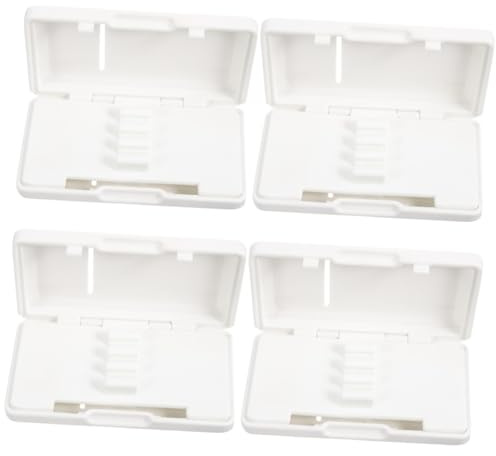 ibasenice 4-teilige Tragebox Zur Aufbewahrung Von Oboe Und Saxophon Robustes Abs-material 6 Steckplätze