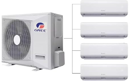 36000BTU Multi 9K Zones Mini Split Ductless Air Conditioner & Heater - 4 Zones