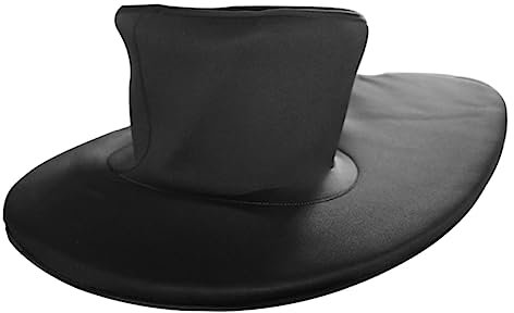Yardwe Gonna Paraspruzzi per Kayak in Neoprene Sbr Cinghie Elastiche e Maniglia per Sport Acquatici Come Kayak e Rafting Nero