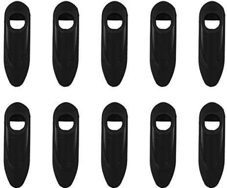 Toddmomy 20pcs Bike Line Clamps Plastic Stiff and Sturdy Brake Cable Holder for Frame In-wiring Cycling Accessories