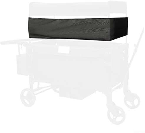 Toldo para cochecito Wonderfold W4 W2, malla transpirable, plegable, con bordes elásticos antideslizantes (102 x 13 pulgadas)