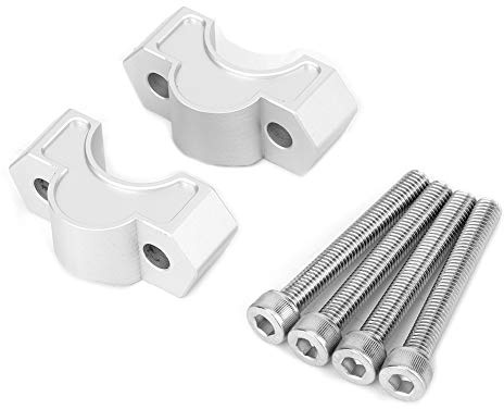 Elevador de Manillar para Moto Adaptador de CNC Aluminio Aumenta 0.8in Compatible con F850GS 2018-2019