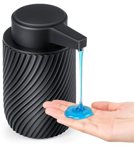 Seifenspender Automatisch, 400ml Elektrischer Seifenspender mit Sensor Infrarot, Berührungslos, USB Wiederaufladbar IPX6 Wasserdicht für Bad, Küche (Flüssigform)
