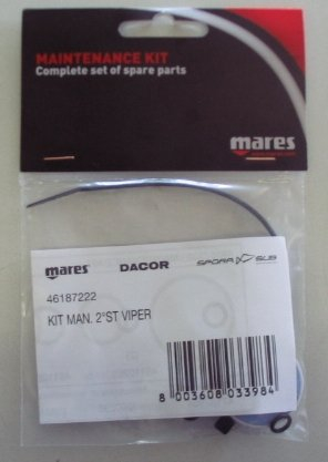 Mares 2.Stufe Service Kit - Travel Kit für Atemregler MV
