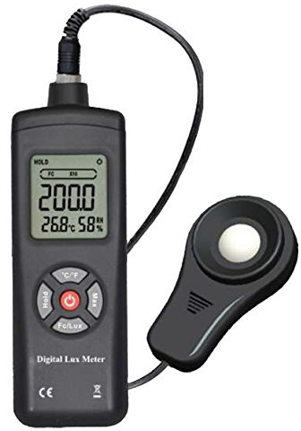 3 in 1 DIGITAL LIGHT AUTO RANGING LUX METER AUTO RANGING WITH BACKLIGHT 200000 LUX