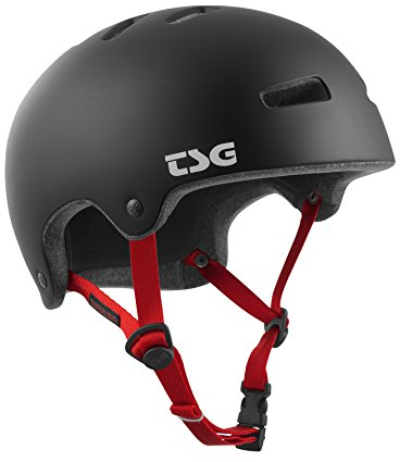 TSG Erwachsene Superlight Solid Color Helm, Satin Black, S/M