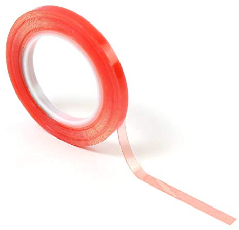 MARENT Double Sided Tape 3mm Super Strong Sticky Self-Adhesive Tape - Clear (20 Rolls)