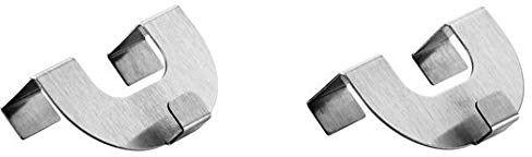 Clever-Kauf-24 GmbH Easyfix Haken für Ösenrollos | 2-er Pack |