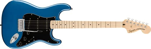 Fender Squier Affinity Stratocaster MN - Lake Placid Blue | 2 Jahre, Lake Placid Blue, Ahorn-Griffbrett