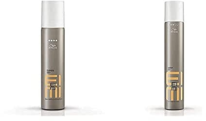 Vorteils-Set: Wella EIMI Super Set Haarlack – Fixing-Spray für extra starken, zuverlässigen Halt – mit UV-Schutz-Formel und Schutz vor Feuchtigkeit und Hitze – 1 x 75 ml & 1 x 500 ml