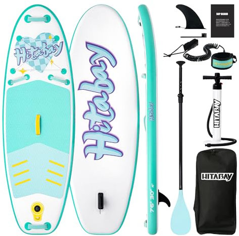 Stand Up Paddle Board im Set für Jugendliche & Kinder SUP Board Set inkl. Komplettes Zubehör, 75kg/80kg Kids SUP-Board Aufblasbar