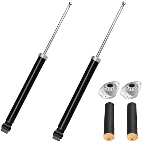 Fesuda 2 Stück Gasdruck Stoßdämpfer hinten Federbein kompatibel mit VW Polo V (2009-2017), VW Polo (2001-2009) und Seat Ibiza IV (2009-2017), Replace# 317336