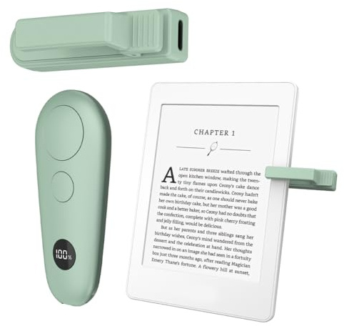 UNIBITRI RF Remote Control Page Turner for Kindle Paperwhite Kobo eReaders
