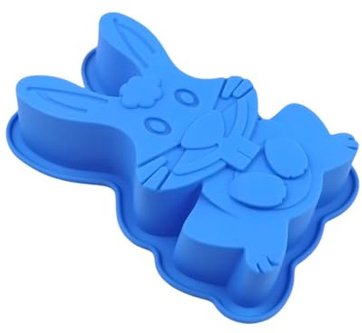 Lapins De Pâques Moule À Gâteau Aliment Outil Boulangerie En Silicone En Toute Sécurité Pour Les Desserts Cubes Glaçons Artisanat Moule À Lapin Réutilisable Antiadhésif