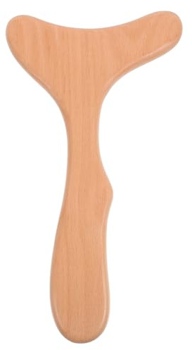 TOYANDONA Massage Bois Gua Sha Corps Planche de Massage Manuel Réutilisable Racloir Corporel Ergonomique pour Détente Musculaire et Soulagement des Tensions
