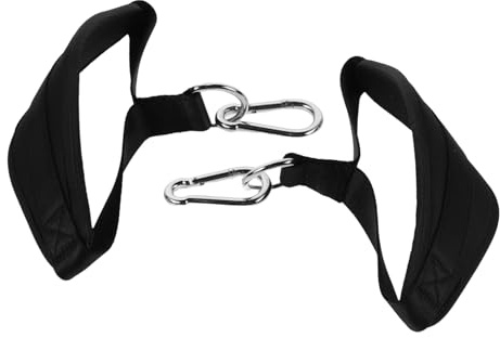 MAGICLULU 2pezzi Cinghia per Allenamento Addominale Barra per Trazioni Attrezzatura Fitness per Sollevamento delle Gambe Accessori per Sviluppo Muscolare Supporto per Braccia Sospeso per all
