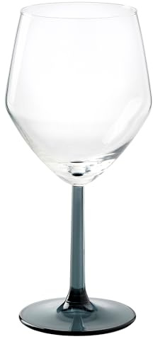 ProTuning RÖDRÄKA - Copa de vino, cristal azul-gris/transparente, 50 cl