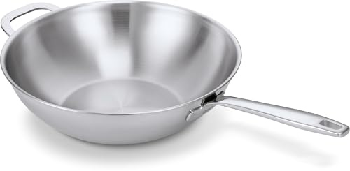 Beka Poêle wok Maestro Ø 30 cm - Sans revêtement anti-adhésif - Tous feux