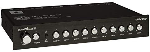 PowerBass XEQ-9XO 9-Band Active Premium Car Audio Stereo Equalizer