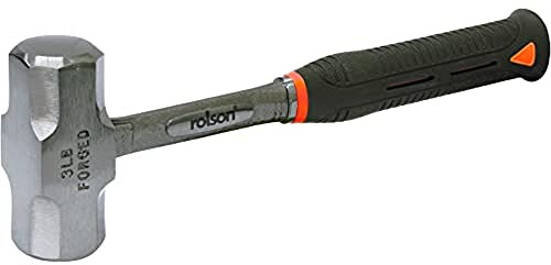 Rolson 10407 3 lb Solid Forged Short Shaft Sledge Hammer