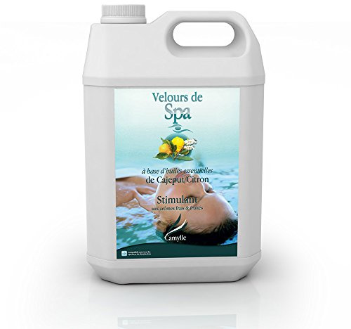 Camylle - Profumo per vasche idromassaggio Cajeput/lemon - A base di oli essenziali per spa o vasche idromassaggio - Stimolante con aromi freschi e fruttati - 5000ml