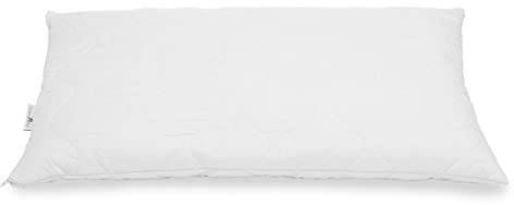 Daunen Step Cuscino in fibra sintetica Sterilsan | 50x80 cm - standard Italia | Classic - Per chi dorme di schiena o di lato