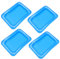 DOITOOL Inflatable Serving Bars Ice Buffet Salad Serving Trays, 4 Pack Salad Ice Tray Food Drink Holder Cooler Containers for Indoor Outdoor BBQ, Picnic, Camping, Pool Party - 60 x 45cm