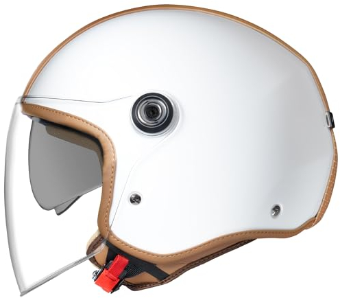 Nexx Y.10 Midtown Jethelm (White,L (59/60)), Weiß