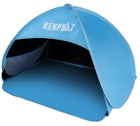 KENPUAZ Head Pop-Up Canopy - Instant Shade Solution for Bed Canopies & Drapes (Blue)