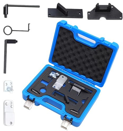 YUZINO 7Pcs Timing Tools Set Compatible with Citroën, Peugeot, DS, Opel/Vauxhall from 2018 Onwards: 1.2 VTi (VVT)/GDI PureTech petrol engines - 3-Cylinder, Opel 1.2L