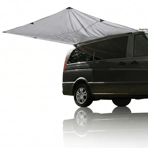 your GEAR Cavoli Tarp 2,6 x 2,4 m - Bulli, Bus und Van Camping Sonnensegel UV 50+ 5000 mm - ohne Gestänge