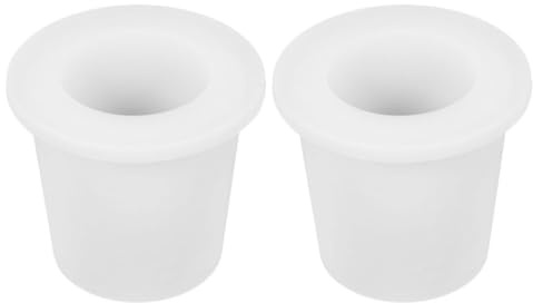OSALADI 2pièces Cache Pied Parasol Silicone Résistant Haute Température Lot pour Trou de Table Extérieur Protection Antidérapante pour Parasol de Terrasse et Jardin Accessoires Durables
