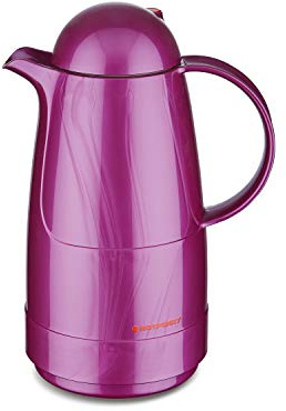 'Point Théière Isotherme 200 A 0,5 l Rouge - Isolation sous Vide Double paroi - Deux Multifonctions Rouge pivotant | sans BPA de Boire sain | fabriqué en Allemagne