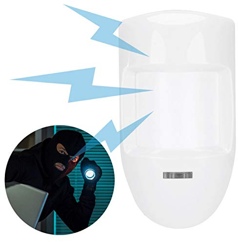 Sonew 12V PIR Bewegungsmelder Alarm, verdrahteter Doppel PIR Bewegungssensor Infrarotdetektor Warnung Alarmrelais für Haussicherungssystem