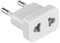 Electraline Travel 70046, Reiseadapter von Australien Europa, Weiß, Australia/USA
