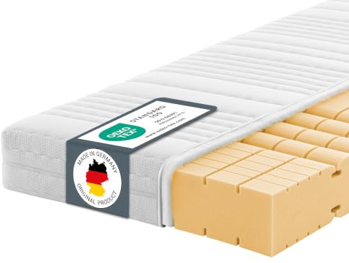 Ravensberger Matratzen Komfort-SAN® Härtegrad H3 (RG 50) 180 x 200 cm mit Baumwollbezug