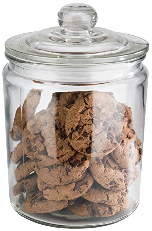 Vaso di conservazione APSClassic - in vetro di alta qualità con una capacità di 2,0 litri - il coperchio con guarnizione mantiene i vostri prodotti freschi